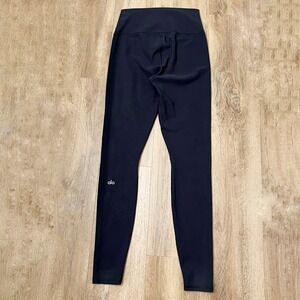 ALO Warrior Legging High-Waist Leg Slashes Stretchy Contouring Color Black Small